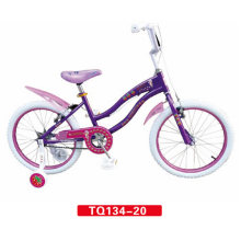 Pneu blanc de violet enfants vélo 12 pouces